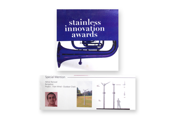 Special Mention – Jindal Stainless Innovation Award 2004